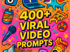 Digital illustration of brainrot-style characters from the Brainrot Video Prompt Vault, used for creating viral short videos on TikTok and YouTube Shorts.