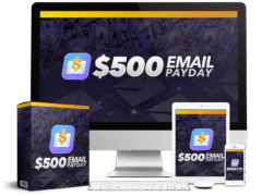 500 Email Payday Review dashboard and email templates