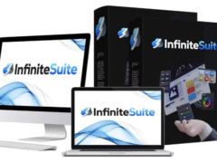 “Infinite Suite lifetime hosting logo”