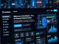 OmniSitesAI review 2026 thumbnail – agentic AI website builder with self-marketing features, $37 one-time deal”.